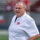 Arkansas Razorbacks coach Sam Pittman on the sidelines against Arkansas State